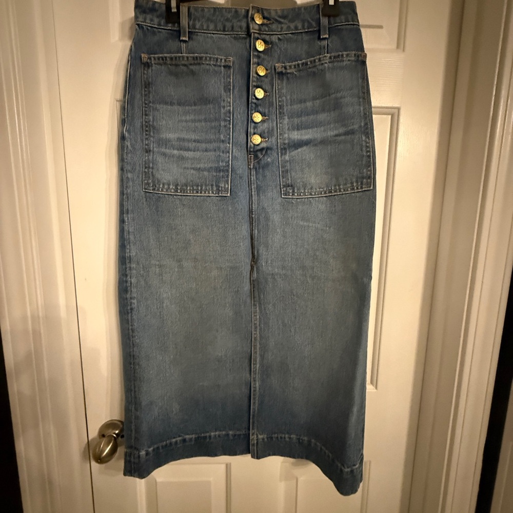 Ulla Johnson Blue Denim Skirt